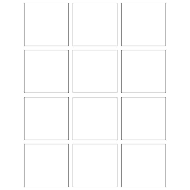 FOLHAS ETIQUETAS PARA BOTONEIRA QUADRA